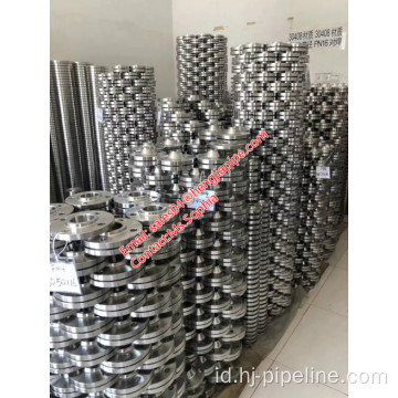 mengelas bahan flange leher 304 PN16